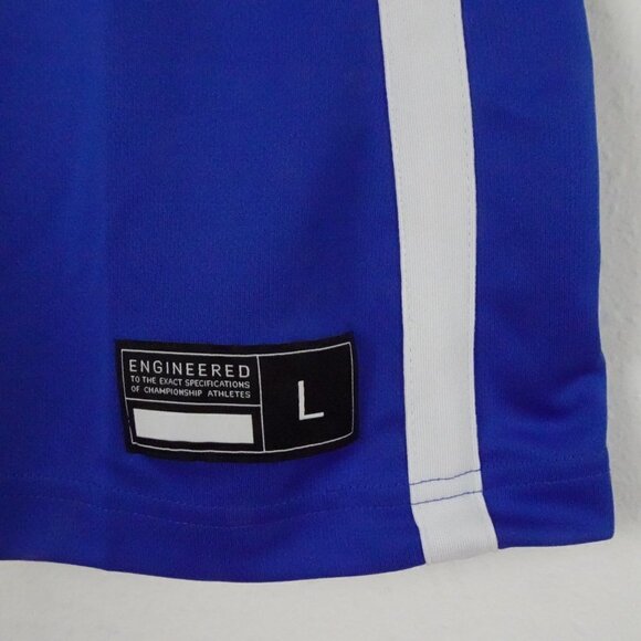 Nike Dri-Fit Basketball Jersey Shirt Women's Size L Blue - Picture 3 of 8